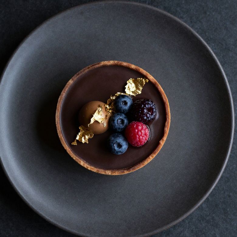 Chocolate tart